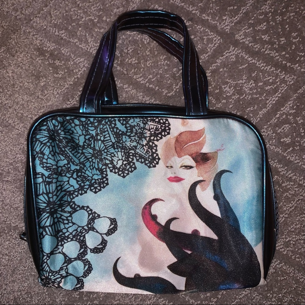 Walgreens Exclusive London SOHO Disney Little Mermaid Ursula Cosmetic Makeup Bag